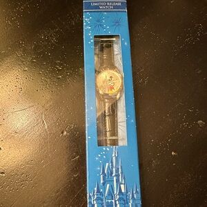 Vintage Limited Release Disney Watch with Black Strap